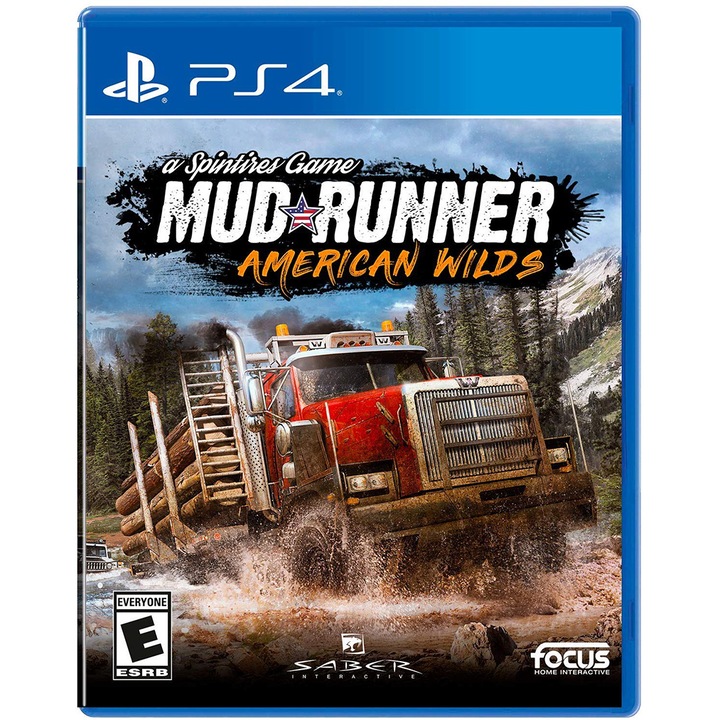 Игра Spintires Mudrunner American Wilds Edition за PlayStation 4