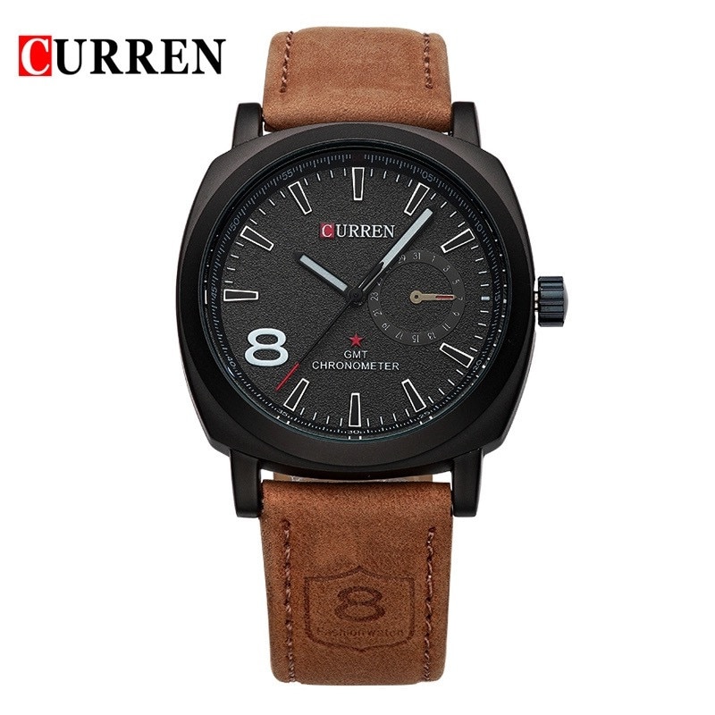 Ceas barbatesc elegant Curren Sailing-Touch, negru