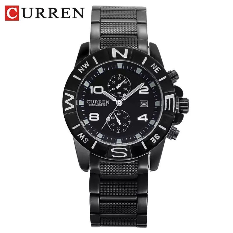Ceas barbatesc casual Curren T-Race, negru