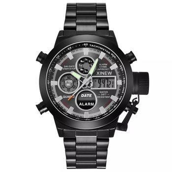 Ceas barbatesc sport Xinew Leo, negru Ceas barbatesc sport Xinew Leo, negru