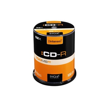 CD-R Intenso, 700MB, 100 buc CD-R Intenso, 700MB, 100 buc