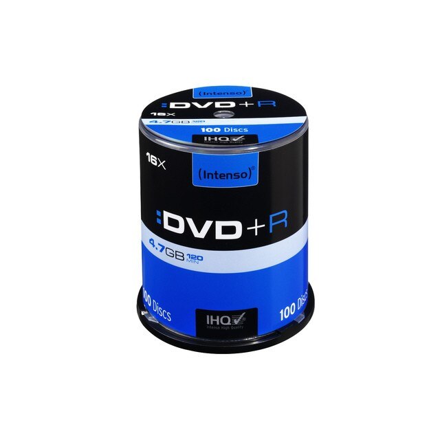DVD-R Intenso, 4.7GB, 16x, 100 buc