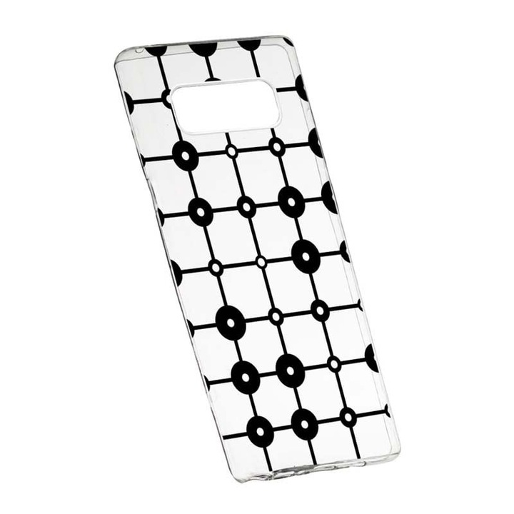Кейс за Samsung Galaxy Note 9, Circle lines, 124, Силиконов