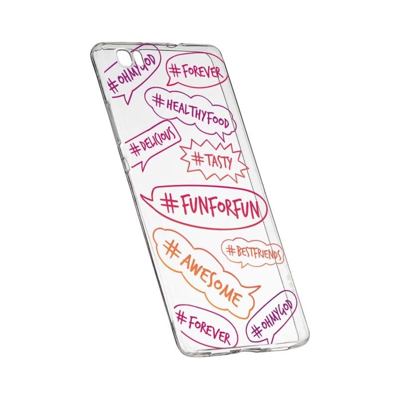 Husa Silicon, Transparent, Slim, Fun, 125, Huawei Honor 4A