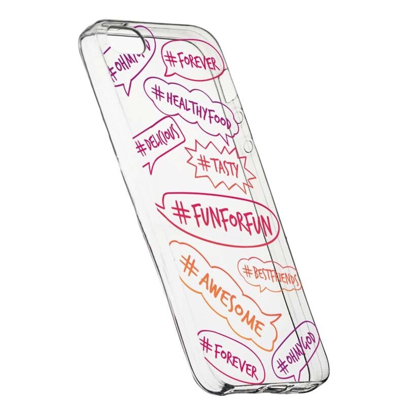 Husa Silicon, Transparent, Slim, Fun, 125, Xiaomi Mi5S