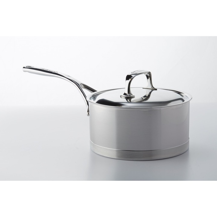 Тенджера с капак, 18 см / 2.2 л, Аtlantisгама, неръждаема стомана - Demeyere