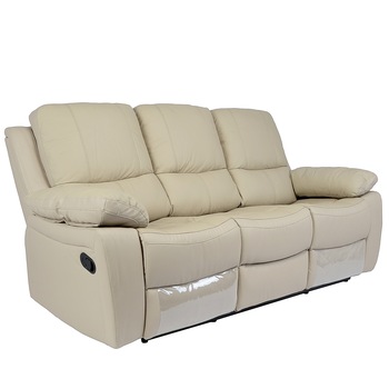 Canapea Kring Royal, 2 reclinere, piele naturala, Bej, 220 x 98 x 100 cm Canapea Kring Royal, 2 reclinere, piele naturala, Bej, 220 x 98 x 100 cm