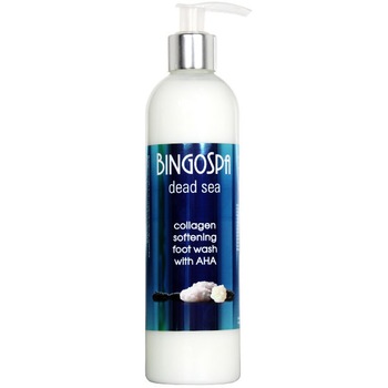 Sapun lichid pentru picioare BingoSpa, Cu minerale din Marea Moarta, Colagen si acizi AHA, 300 ml Sapun lichid pentru picioare BingoSpa, Cu minerale din Marea Moarta, Colagen si acizi AHA, 300 ml