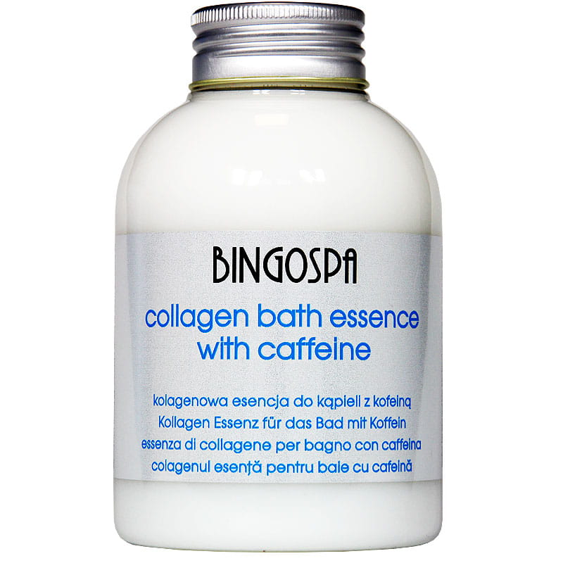Esenta de baie cu colagen BingoSpa, Cu cofeina, Fitness, 500 ml