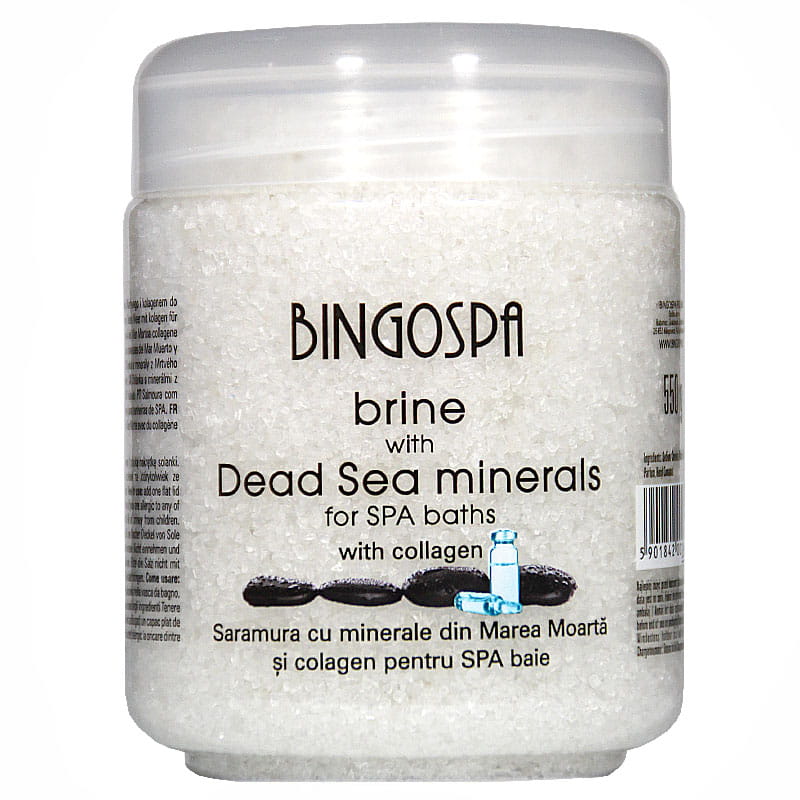 Sare de baie BingoSpa cu colagen, 550g