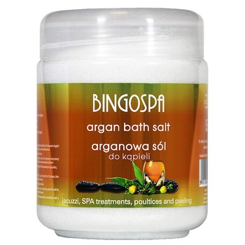Sare de baie BingoSpa, Argan, 550g Sare de baie BingoSpa, Argan, 550g