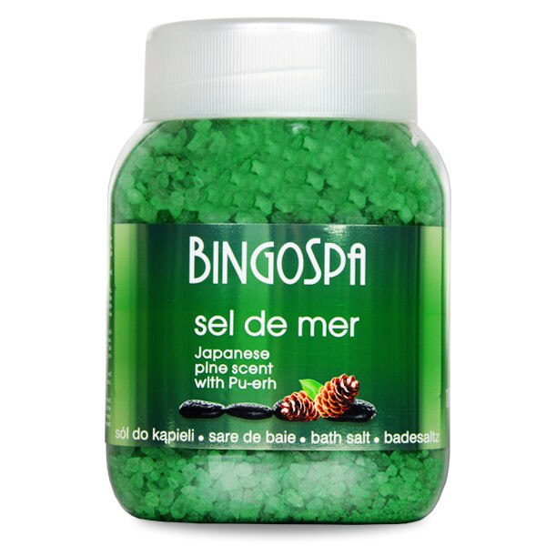 Sare de baie Forest, BingoSpa, Ceai Pu-erh, 1350 g
