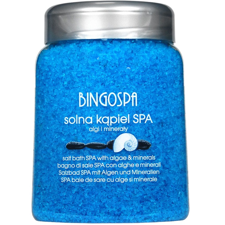 Sare de baie BingoSpa cu alge si minerale, 850g
