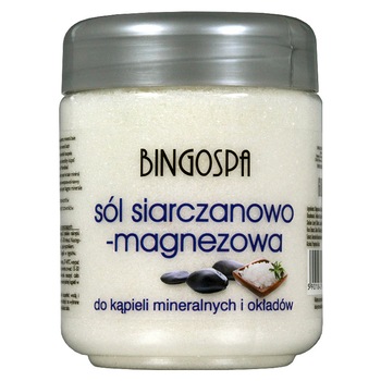 Sare de baie BingoSpa, Sulfat/ Magneziu, 600g Sare de baie BingoSpa, Sulfat/ Magneziu, 600g