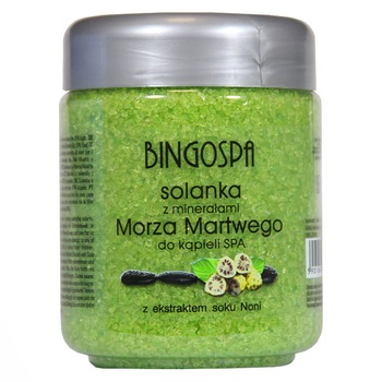 Sare de baie BingoSpa cu minerale din Marea Moarta si extract Noni, 550g Sare de baie BingoSpa cu minerale din Marea Moarta si extract Noni, 550g