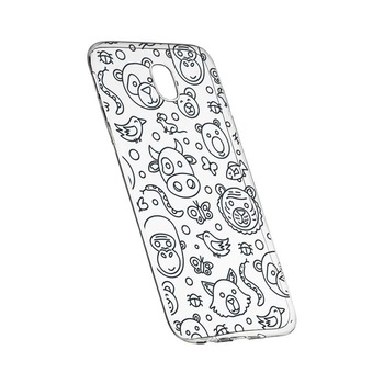 Husa Silicon, Transparent, Slim, Teddy, 131, Samsung Galaxy J5 2017 Husa Silicon, Transparent, Slim, Teddy, 131, Samsung Galaxy J5 2017