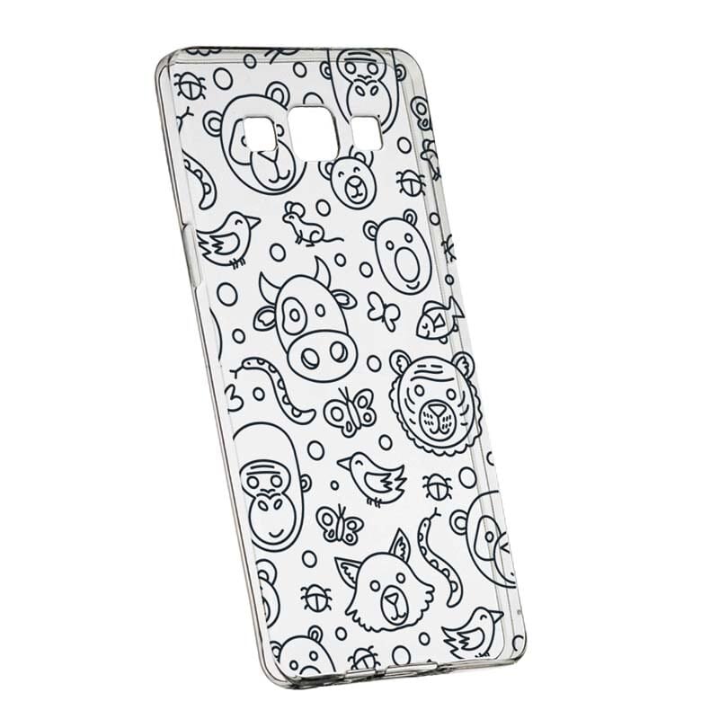 Husa Silicon, Transparent, Slim, Teddy, 131, Samsung Galaxy J5 2016