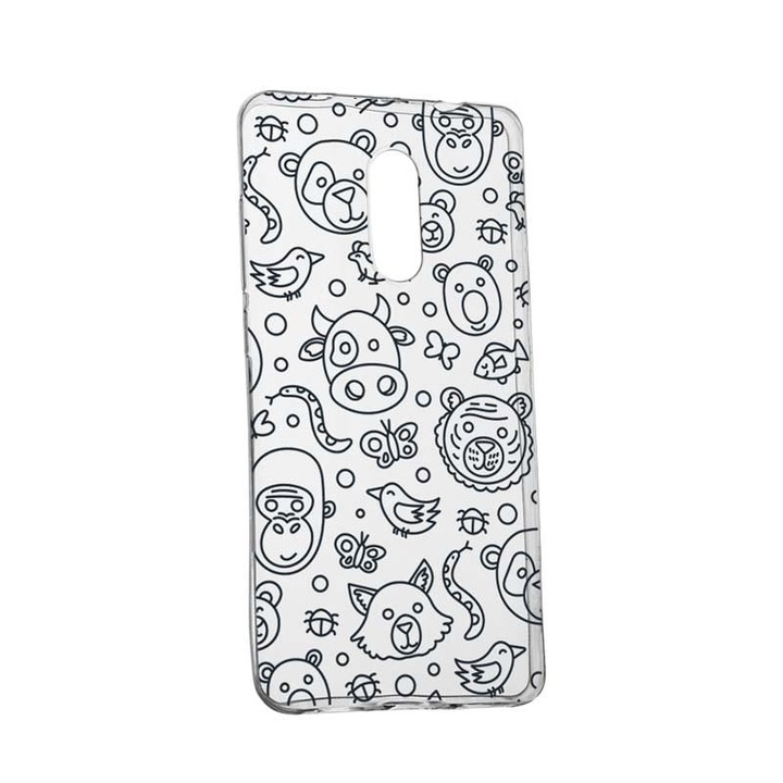 Силиконов калъф, прозрачен, тънък, теди, 131, Asus Zenfone 3 LASER / ZC551KL