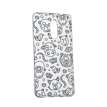 Husa Silicon, Transparent, Slim, Teddy, 131, Huawei Honor 6A Husa Silicon, Transparent, Slim, Teddy, 131, Huawei Honor 6A