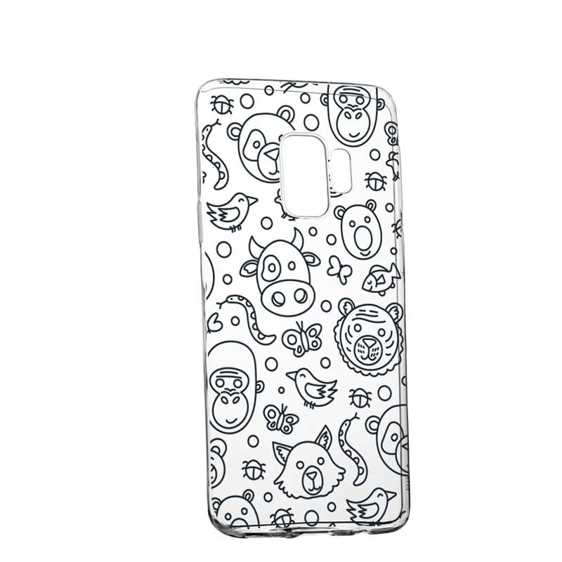 Husa Silicon, Transparent, Slim, Teddy, 131, Huawei MATE 9