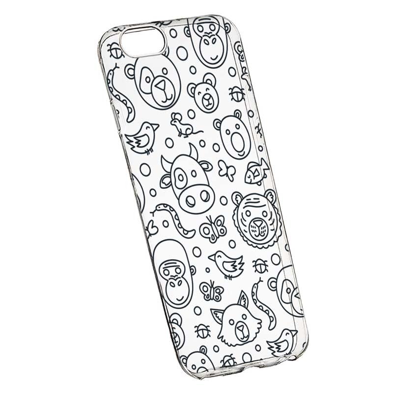 Husa Silicon, Transparent, Slim, Teddy, 131, Apple iPhone 6 PLUS / 6S PLUS