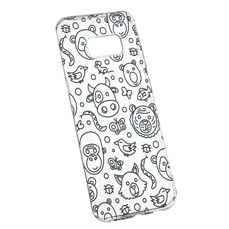 Husa Silicon, Transparent, Slim, Teddy, 131, Samsung Galaxy S8 Plus