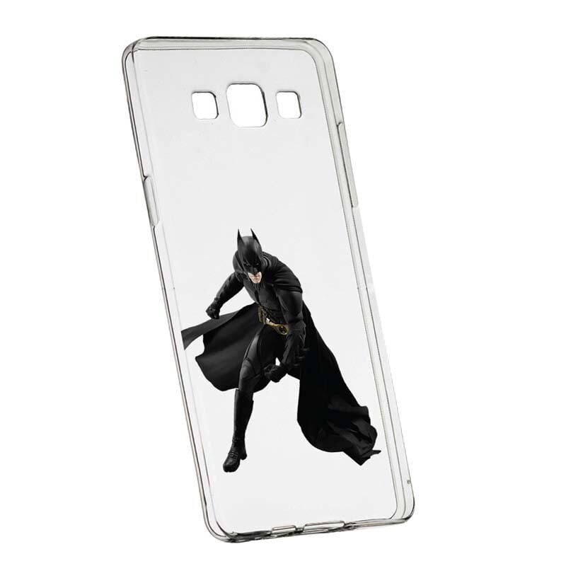 Husa Silicon, Transparent, Slim, Batman, 132, Samsung Galaxy J7 2016