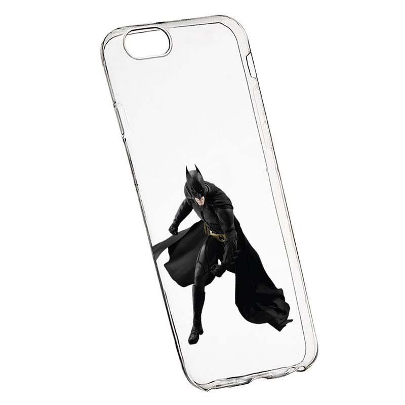 Husa Silicon, Transparent, Slim, Batman, 132, Xiaomi Mi A1
