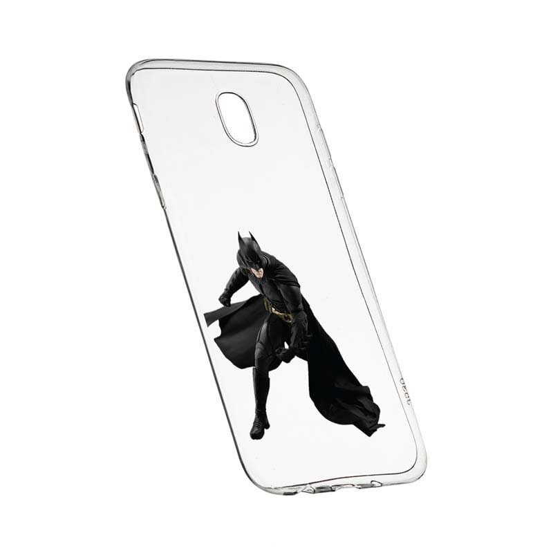 Husa Silicon, Transparent, Slim, Batman, 132, Samsung Galaxy J3 2017