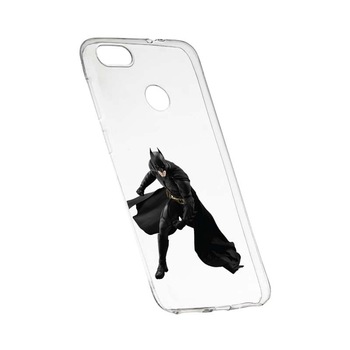 Husa Silicon, Transparent, Slim, Batman, 132, Huawei Y9 2018 Husa Silicon, Transparent, Slim, Batman, 132, Huawei Y9 2018