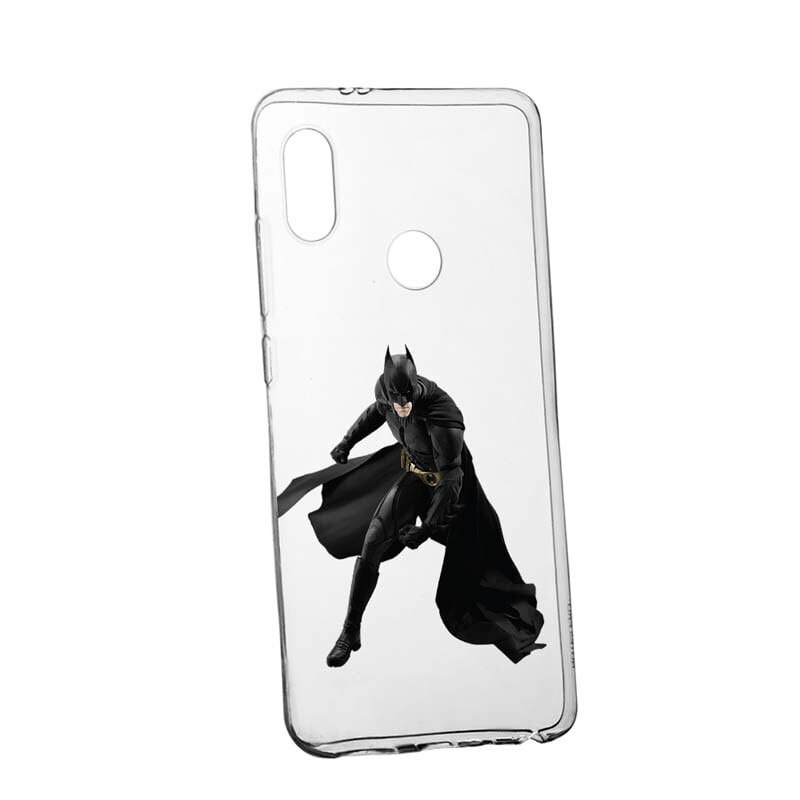 Husa Silicon, Transparent, Slim, Batman, 132, Xiaomi Mi8