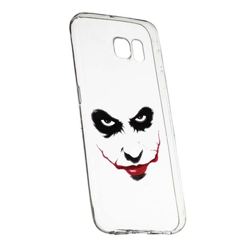 Husa Silicon, Transparent, Slim, Joker, 133, Samsung Galaxy S6 Edge Husa Silicon, Transparent, Slim, Joker, 133, Samsung Galaxy S6 Edge