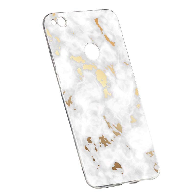 Husa Silicon, Transparent, Slim, Marble, 136, Xiaomi Mi Max