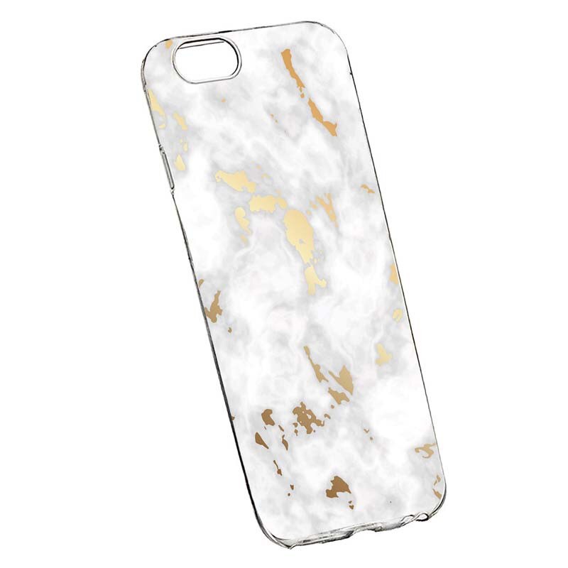 Husa Silicon, Transparent, Slim, Marble, 136, Apple iPhone 6 PLUS / 6S PLUS
