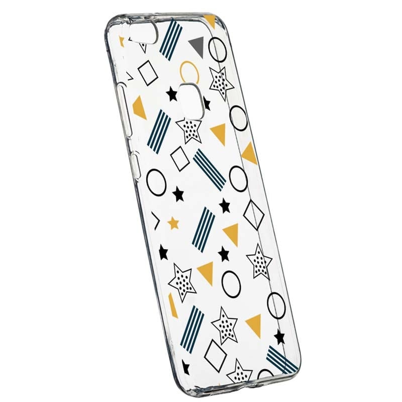 Husa Silicon, Transparent, Slim, Star, 138, Huawei P10 LITE