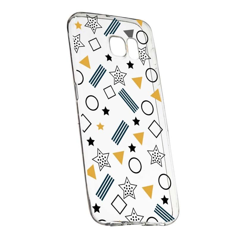 Husa Silicon, Transparent, Slim, Star, 138, HTC U Ultra