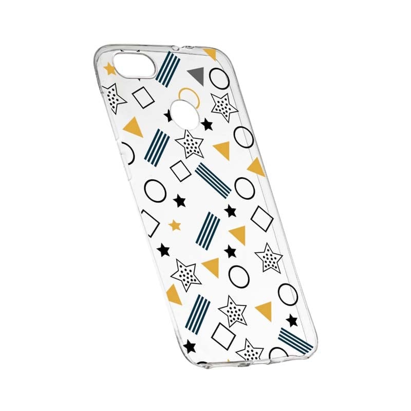 Husa Silicon, Transparent, Slim, Star, 138, Huawei P Smart