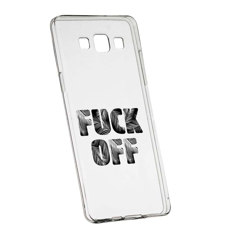 Husa Silicon, Transparent, Slim, Fu**Off, 139, Huawei MATE 10