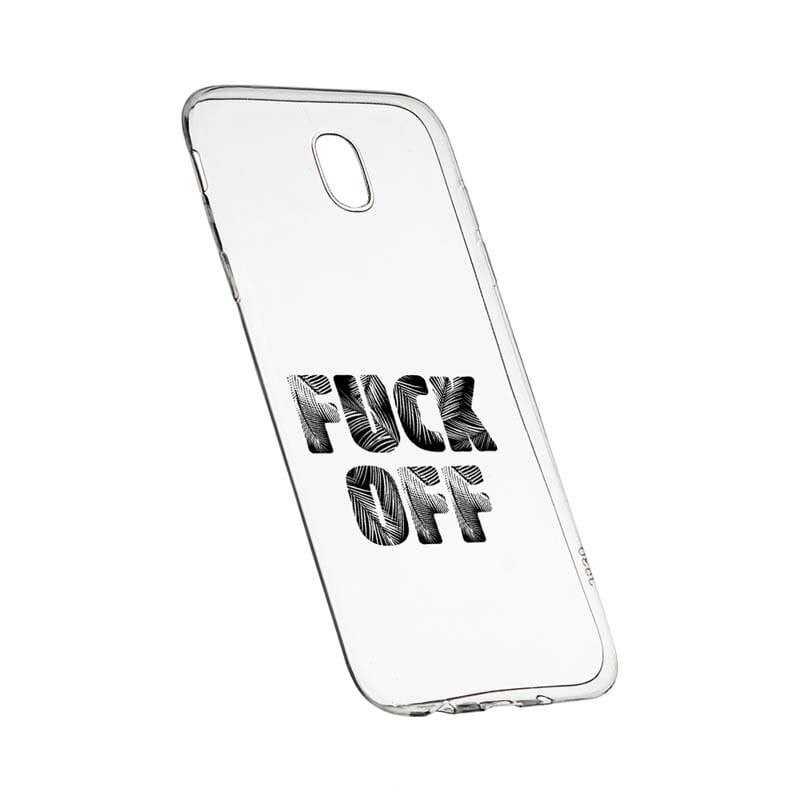 Husa Silicon, Transparent, Slim, Fu**Off, 139, Xiaomi Mi4