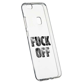 Husa Silicon, Transparent, Slim, Fu**Off, 139, Huawei P10 LITE Husa Silicon, Transparent, Slim, Fu**Off, 139, Huawei P10 LITE