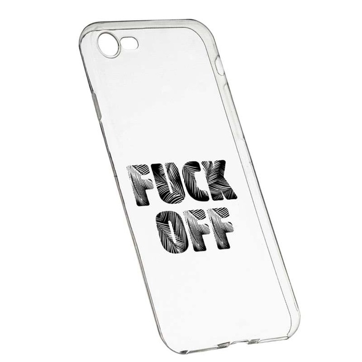 Силиконов калъф, прозрачен, тънък, Fu**Off, 139, Xiaomi Redmi Note 5A