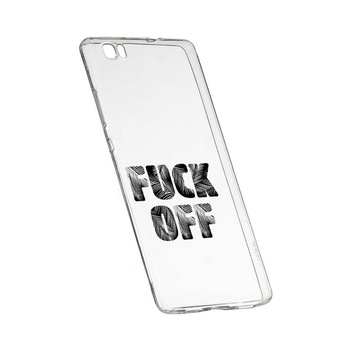 Husa Silicon, Transparent, Slim, Fu**Off, 139, Sony XA Husa Silicon, Transparent, Slim, Fu**Off, 139, Sony XA