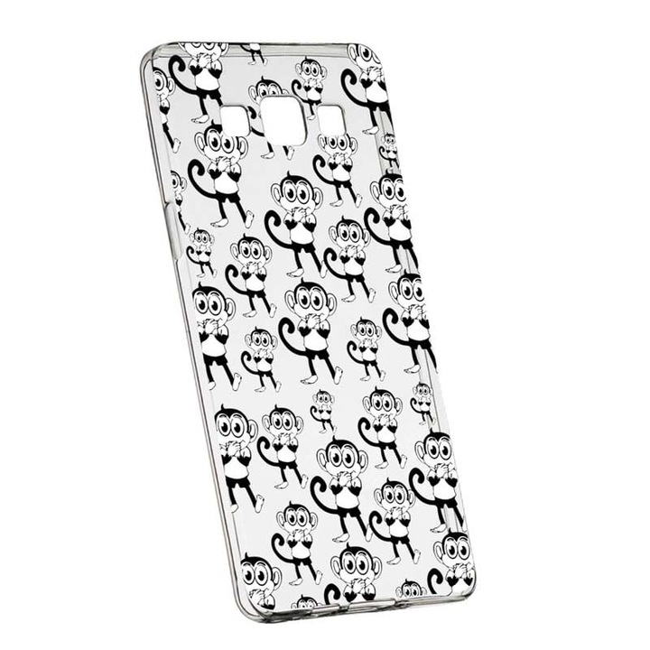 Силиконов кейс Transparent Slim Monkey 142 Huawei MATE 10