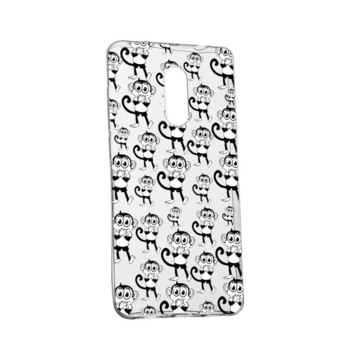 Husa Silicon, Transparent, Slim, Monkey, 142, Sony XZ2 Husa Silicon, Transparent, Slim, Monkey, 142, Sony XZ2