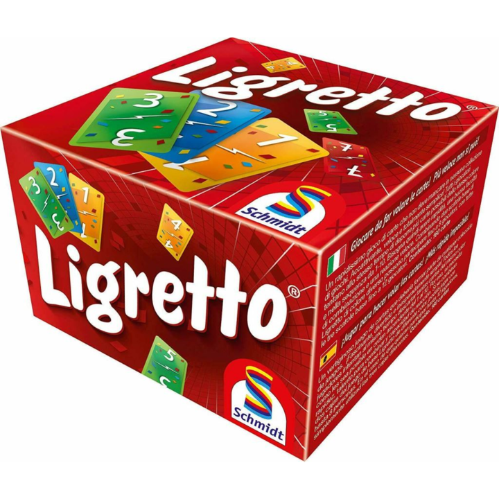 Настолна игра Schmidt Ligretto rot red (1308) (S1308)