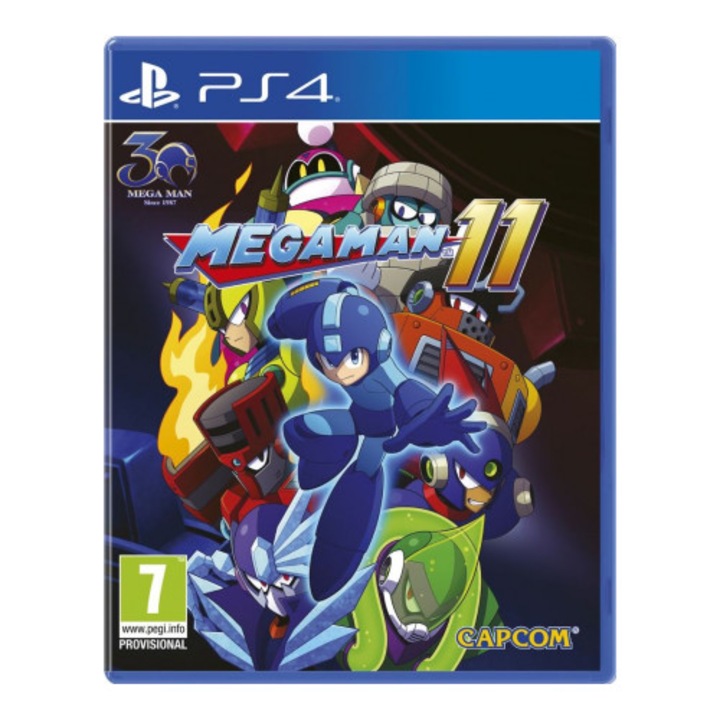 Mega Man 11 PS4 játék