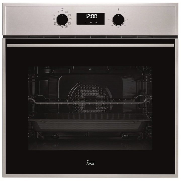 cuptor Incorporabil multifunctional cu Piroliza Teka Wish HSB 625P,  8 Functii,  grill,  Decongelare,  HydroClean,  clasa A+,  Tava reducere