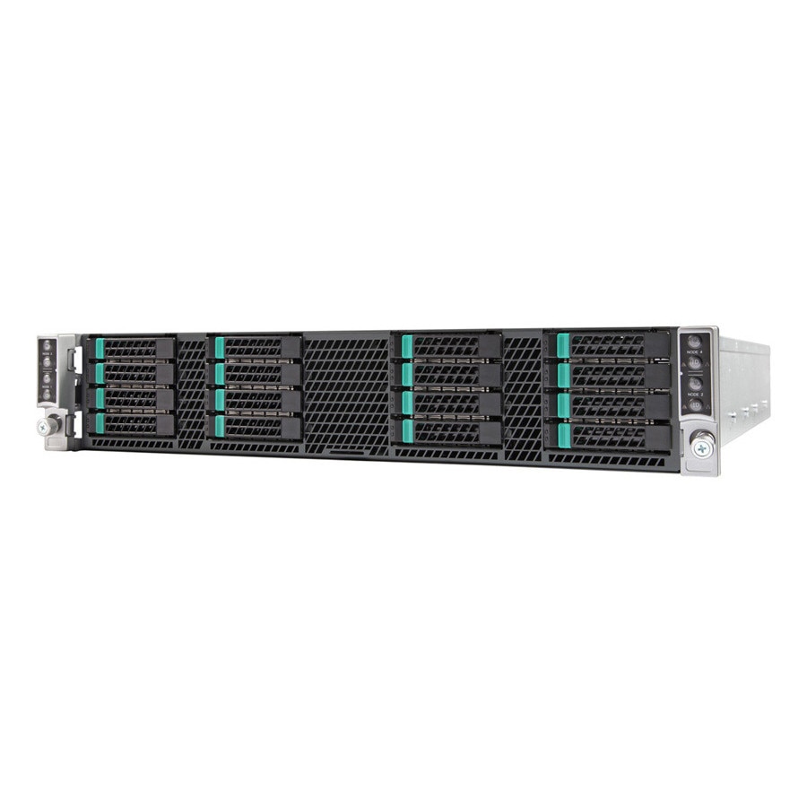 Server Intel Chassis H2216XXKR2, 16x2.5 porturi, 2x1600W