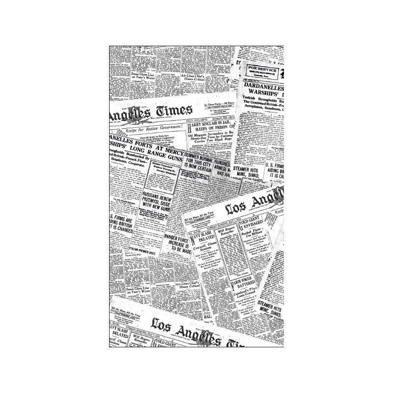 Hartie pentru servit LEONE, Rezistenta la ulei, Journal, 20x32.5cm, 500 buc in pachet