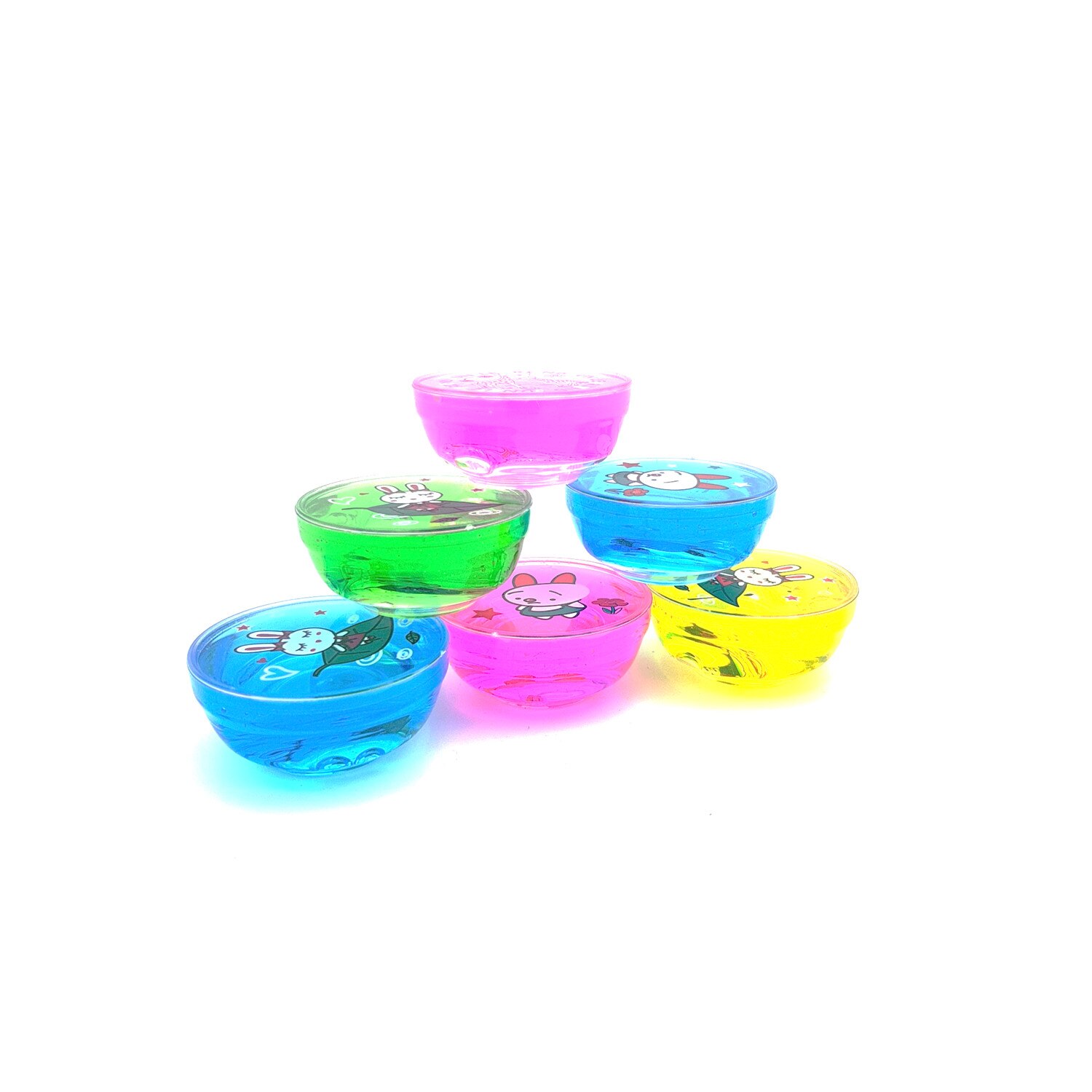 Gelatina modelatoare set 6 bucati rotunda